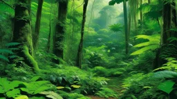 The image used for this article showcases a stunning, vibrant forest that exudes unparalleled natural beauty. The lush, diverse foliage of the towering trees creates a captivating, picturesque scene. This image highlights the extraordinary aesthetic of the forest, underscoring the crucial importance of preserving this enchanting natural haven from deforestation and desertification.