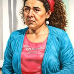 Create a highly realistic 3D scene. An detailed Realistic of Play Football Diego Maradona transforming her into a woman with the same specifications as the attached image. The method of transforming the painting in full detail. A comedic and funny touch. Ultra wide angle. Extremely realistic fine details. Highly realistic detailed display. Great full presentation and amazing drawing style. Transfer the full detailed drawing of the image at a wide and precise angle. Inspiri