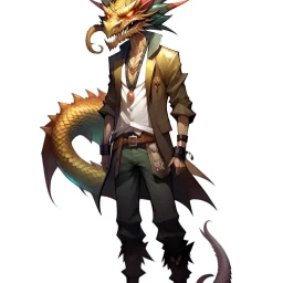 Full body Dragon man with dragon mask over his eyes and forehead, anime cool art, 12k, full head, full body