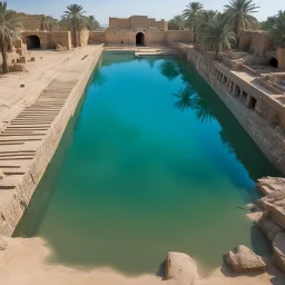 A partially submerged ancient structure stands resilient in a waterbody, reflecting the importance of preserving historical sites. Such heritage locations require precise recording and analysis, especially in regions like MENA where many architectural treasures face natural and human-driven challenges. As-built documentation services in the MENA region help accurately capture these structures in their current form, aiding restoration, research, and long-term conservation efforts.