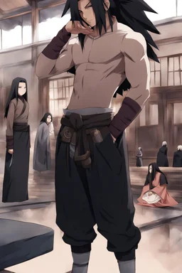 Madara but he is wearing monastary clothes