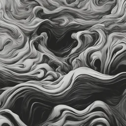 Chaos fluid minimalism darkness