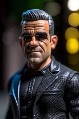 Action figure of Robbie Williams