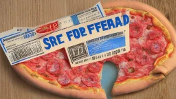 Food stamps as a pizza refund