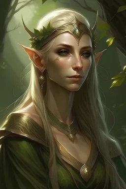 elven woman
