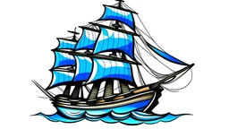 Sailing ship clip art