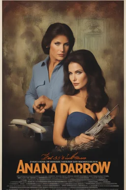 Movie poster - text "Fucking Anna Darrow" - Lynda Carter and Fabio Lanzoni, Don't Trust Anybody