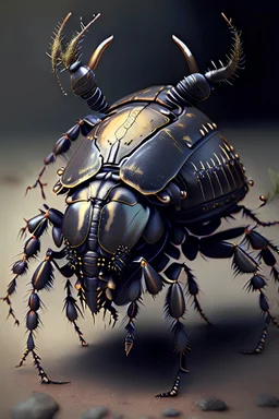 Armoured stag beetle