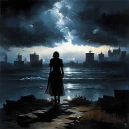 Stormy. Fantasy. Drama. Creepy. Thomas Wells Schaller