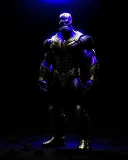 Thanos, cinematic, dark scene,realitic,full body