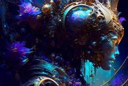 Artificial Intelligence background still-life, Leadership, empowering, details, yin and yang, composition, objects artificial intelligence, coding, cipher, high-tech, technology, code & machine, leadership, code, sci-fi background, Breathtaking Fantasy core Artwork By Android Jones, Jean Baptiste Monge, Alberto Seveso, Erin Hanson, Jeremy Mann. Intricate Photography, A Masterpiece, 8k Resolution Artstation, Unreal Engine 5, Cgsociety, Octane Photograph