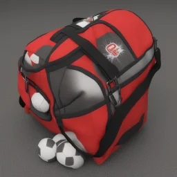 Sports bag for junkfood fans