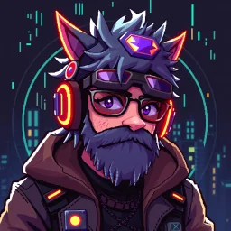 2-d pixel crypto punk named kenn