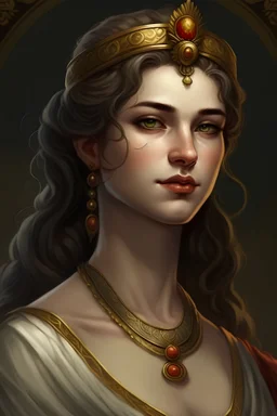 portrait of Kyselia Goddess of Law