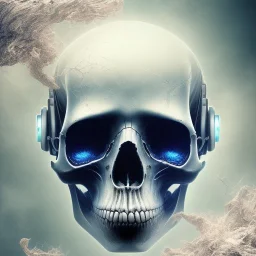 cyberpunk style ink ball skull picture in detailed tecnomancer frame, big black eyes, unreal engine 5, 8k resolution, photorealistic, ultra detailed, frame extreme sharp, accurate