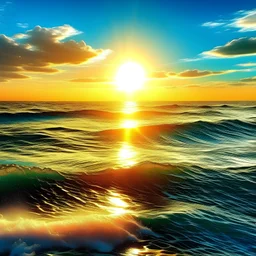 sun and ocean pic
