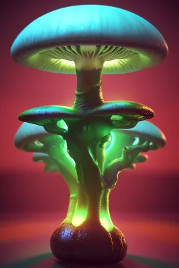 Alien Mushroom-like monster,realistic photo, concept art, retro style, smooth, unreal engine 5, god lights, ray tracing, RTX, lumen lighting, ultra detail, volumetric lighting, 3d.