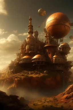 steampunk world