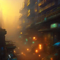 spray paint fantasy art, evening, seen from balcony, dirty city alley, heist action, upper body of human thief in shadow, book illustration, cartoon characters