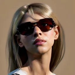 Shakira, artist, 30 years old, Realistic image, waist up portrait, etro style dress. Gucci sunglasses. loose long hair, eyes make up, perfect, glow, circle iris. concept art, smooth, unreal engine 5, god lights, ray tracing, RTX, lumen lighting, ultra detail, volumetric lighting, 3d, finely drawn, high definition, 4k.