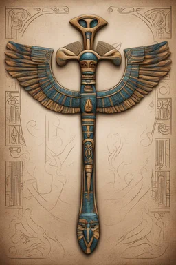 egyptian mythologic ankh design