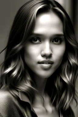 beautiful model that looks like jessica alba