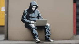 hacker by banksy