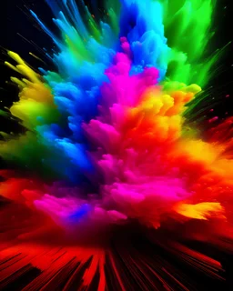 explosion de colores