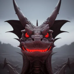 red dragon, dragon portrait, portrair, dragon head, dragon face, big eyes, dragon with snake eyes, fangs, dragon with horns, 8k resolution, high-quality, fine-detail, fantasy, incredibly detailed, ultra high resolution, 8k, complex 3d render, cinema 4d