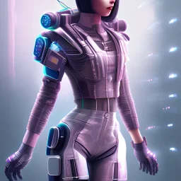 Girl cyberpunk is a thing of beauty