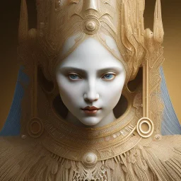 head sculpture By James Jean, Mark Ryden, Brian Froud, Zdzisław Beksinski, H. R. Giger, Hieronymus Bosch, trending on Artstation, high definition, crisp quality, polished