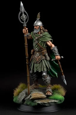 celtic noble with spear