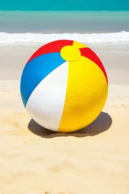 Fuzzy-felt beach ball