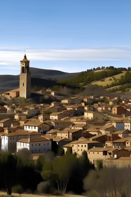 skyline of the town Cehegín