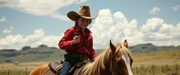 Frodo as a cowboy