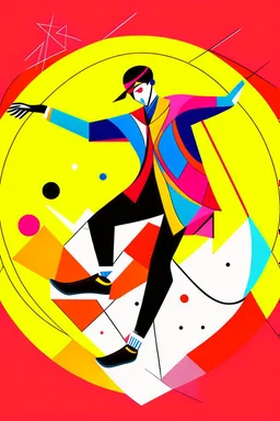 SHAPES SUBLIMINAL CARTOON DANCING STYLE OF HIROKU OGAI