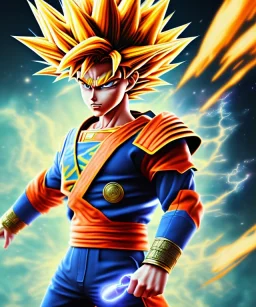 handsome goku, super sayayin fase 4, soft light atmosphere, light effect，vaporwave colorful, concept art, smooth, extremely sharp detail, finely tuned detail, ultra high definition, 8 k, unreal engine 5, ultra sharp focus