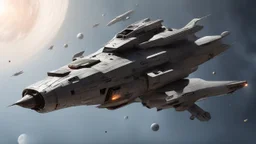 vaisseau spatial de combat