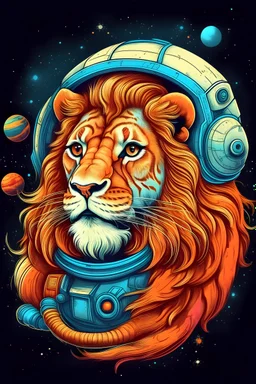 space lion