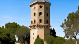 Andalusian tower in the 15th century