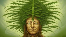 canabis tree portrait