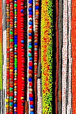 "Boo-Boo-Boo"; Bauhaus; Street Art; beads