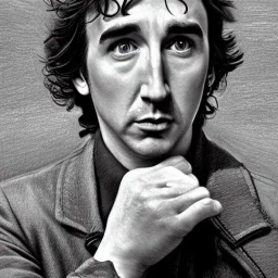 high-quality, fine-detail close-up pen and pencil sketch of young steve coogan, portrait, 8k resolution, intricate, digital art, detailed matte painting, photorealistic, volumetric lighting, Rafael Augusto, Juan Francisco Casas, Anne Dittman, Anne Stokes, greg rutowski