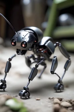 Replace ant by robot.