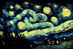 Starry night van gogh