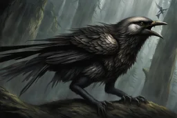 The Shrike creature as described in the Hyperion novels.