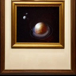 Rembrandt, stars, planets, ships, space