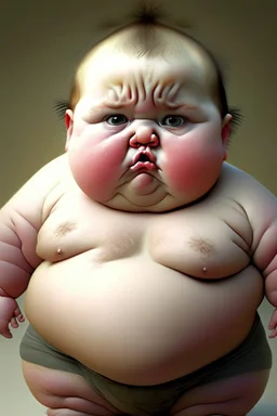 fat baby realistic