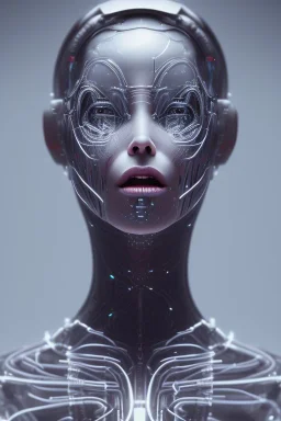 cyberpunk, glass body, women, portrai, open mouth, perfect skin, tron, cyborg , perfekt, real, dream, hr giger