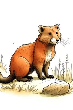 Bukan ilustrasi musang dan marmut